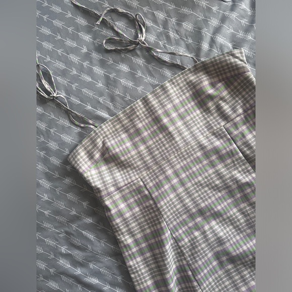 ASOS COLLUSION checkered tartan mini dress - Picture 3 of 6